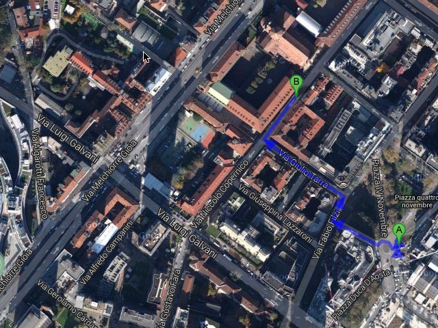 Distanza dalla Stazione